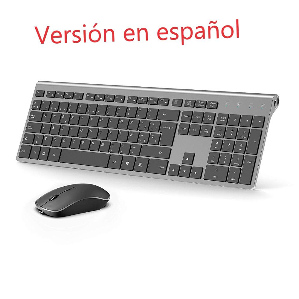 Gaming Keyboard Mouse Set - Wireless Keyboard and Mouse Set Spanish