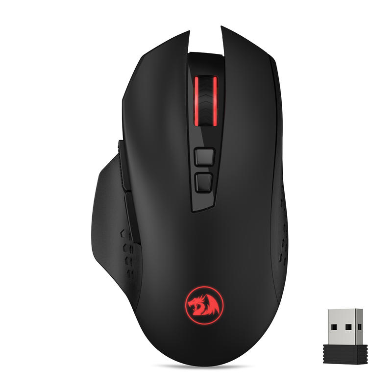 Gaming Keyboard Mouse And Headset Combo - Redragon M656 Gainer Wireless Gaming Mouse,