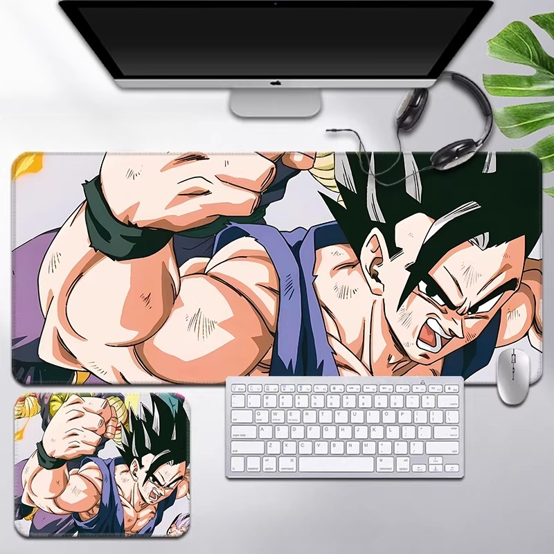 Cartoon HD Print Dragon Ball L - Gaming Keyboard And Mouse Pad 评论和价格