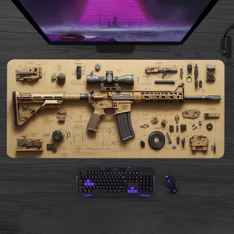 Parts Disassemble Soft Gaming  - Gaming Keyboard And Mouse Pad 评论和价格