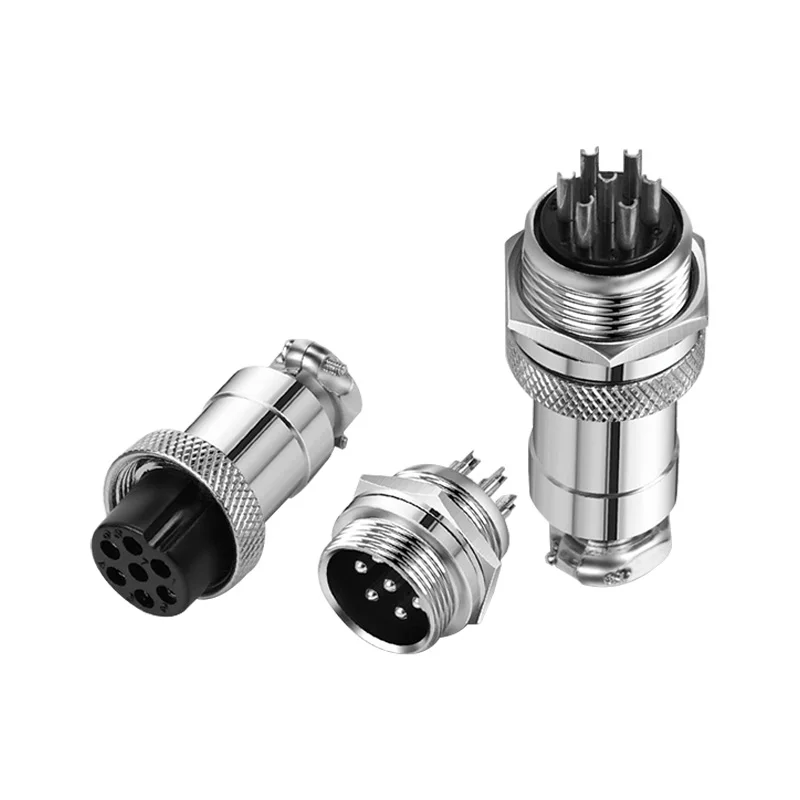 10Pcs GX12 12mm Circular Aviat - Aviator Connector Kit 评论和价格