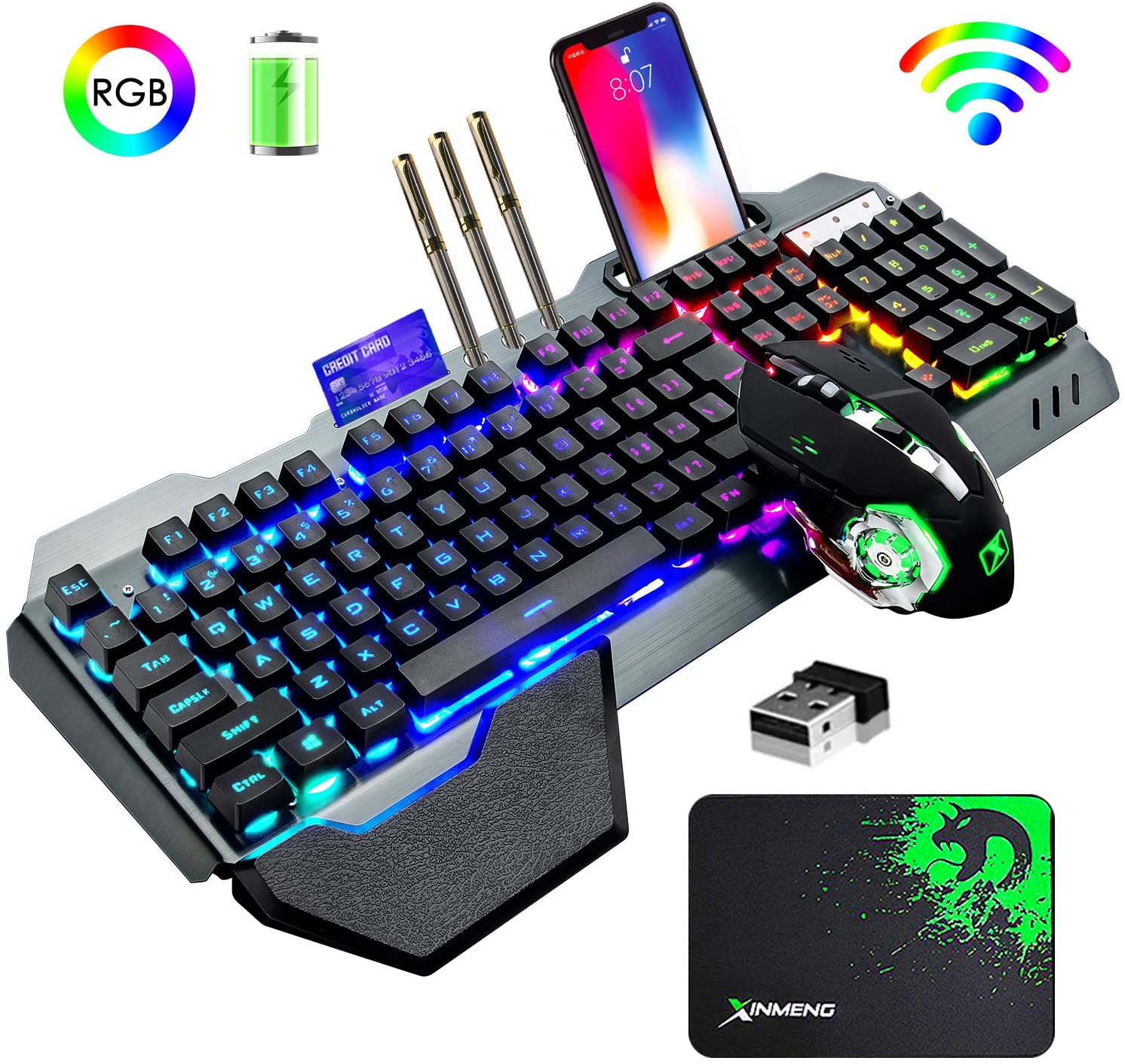 K680 Wireless Gaming Keyboard  - Gaming Keyboard Mouse And Headset Combo 评论和价格
