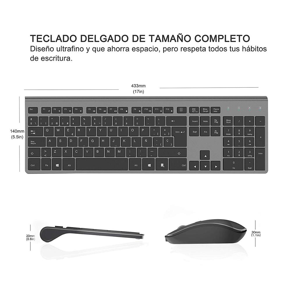Wireless Keyboard and Mouse Se - Gaming Keyboard Mouse Set 评论和价格