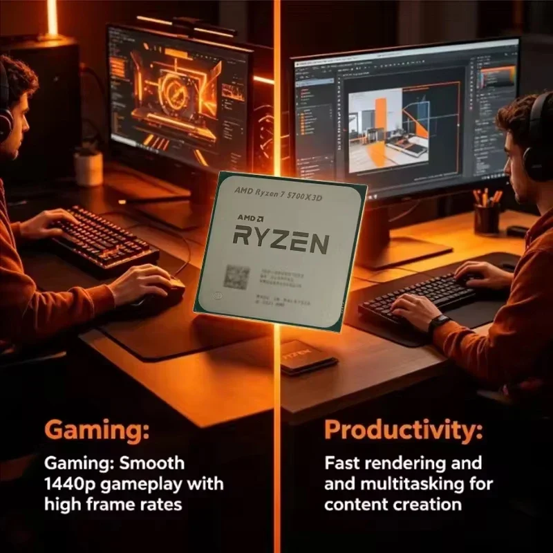 AMD Ryzen 7 5700X3D Desktop CP - Amd Cpu Ryzen 7 评论和价格