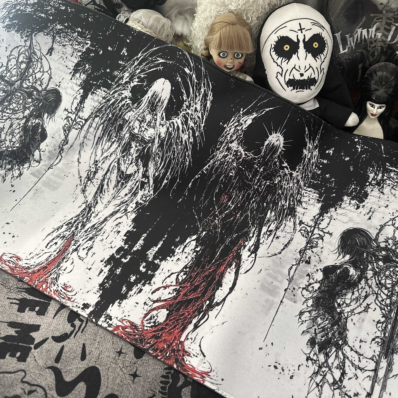 Dark Angel Art Design Large Si - Gaming Keyboard And Mouse Pad 评论和价格