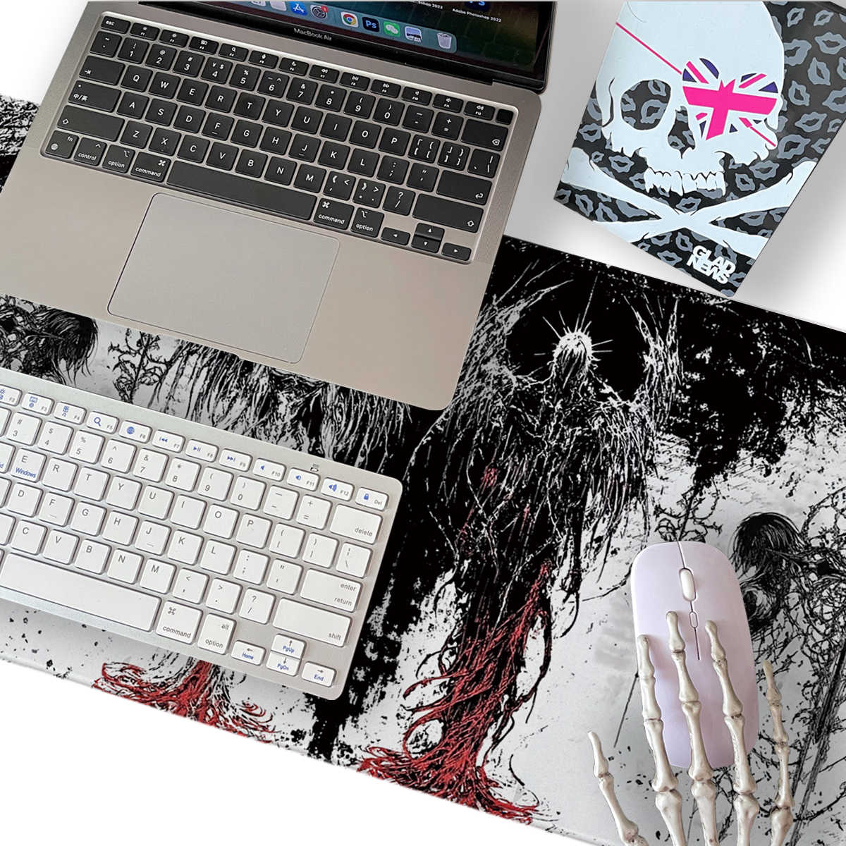 Dark Angel Art Design Large Si - Gaming Keyboard And Mouse Pad 评论和价格