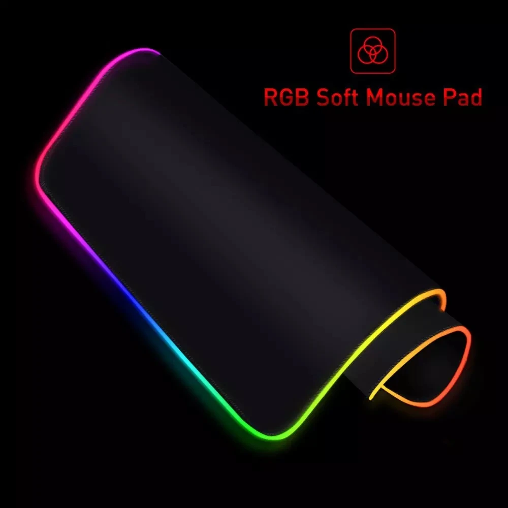 RGB Mousepad Cool ROG Mouse Pa - Gaming Keyboard No Rgb 评论和价格