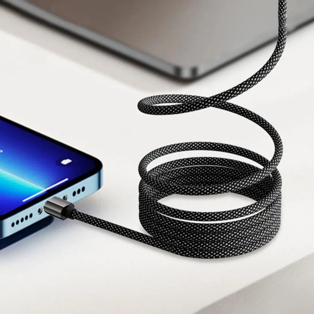 65W Self-coiling Magnetic Attr - Coiled Usb Cable 评论和价格