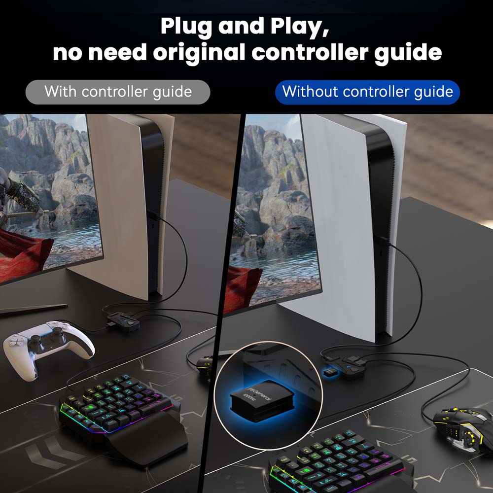 for PS5 Gaming Keyboard Mouse  - Gaming Keyboard Mouse Set 评论和价格