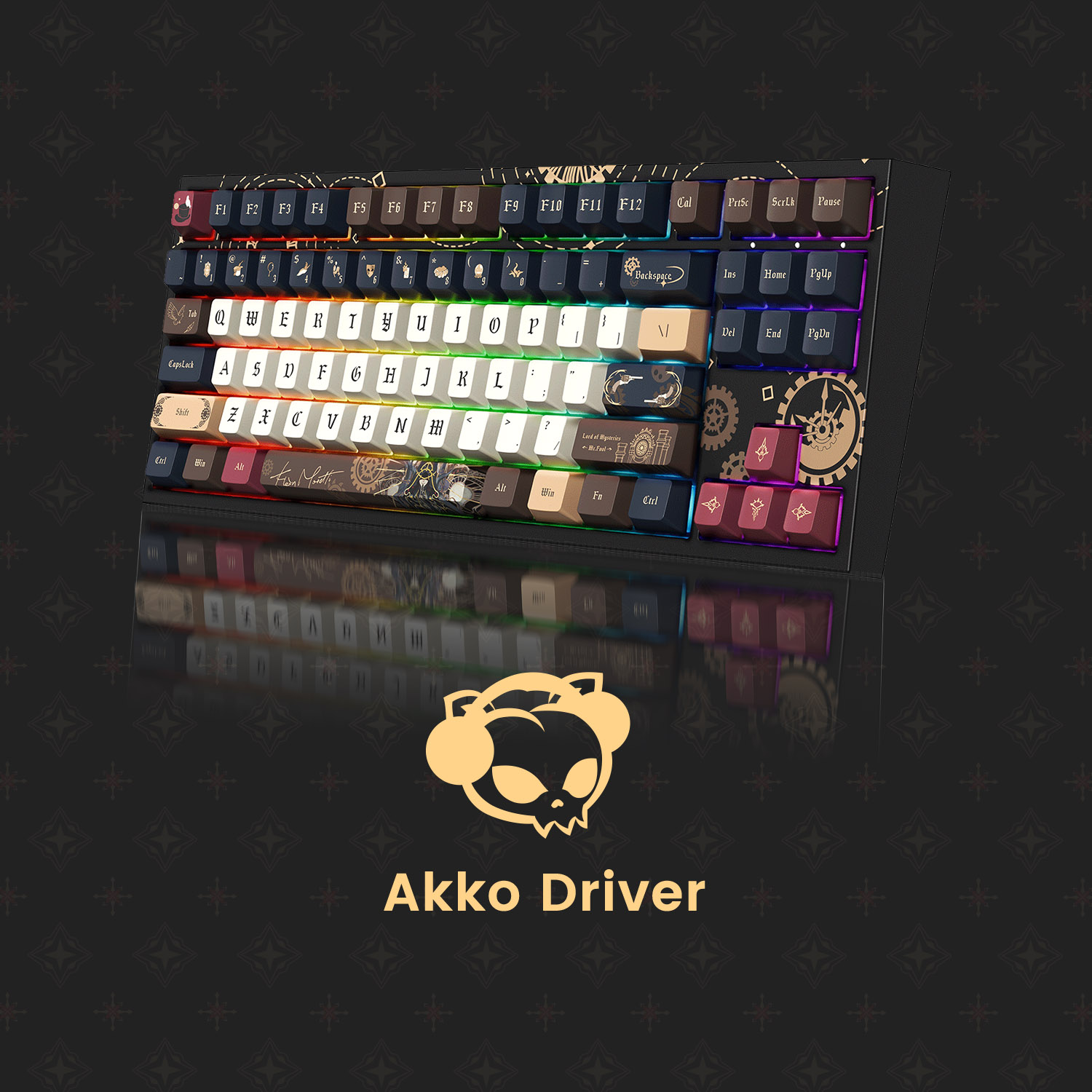 Akko Lord of the Mysteries Wir - Gaming Keyboard Tkl 评论和价格