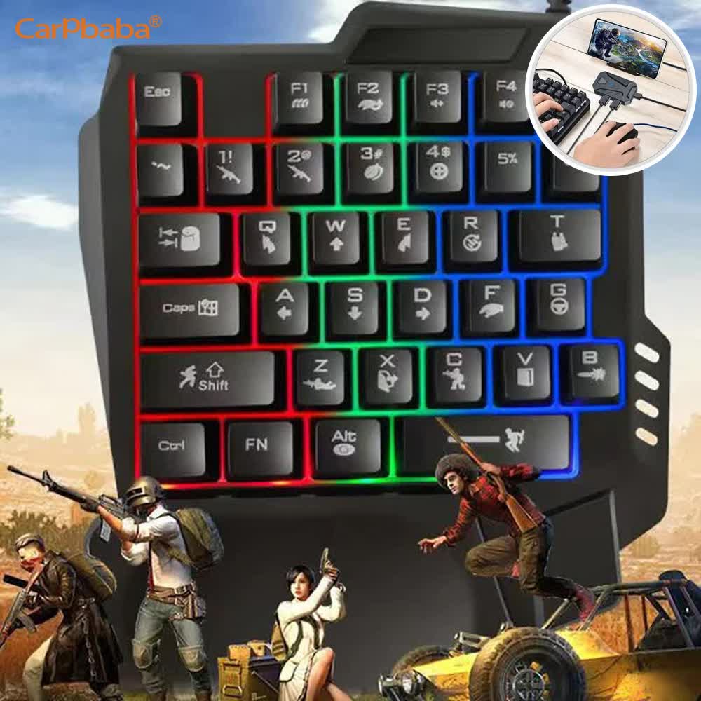 USB Single Hand One-Handed Gam - Gaming Keyboard 1 Hand 评论和价格