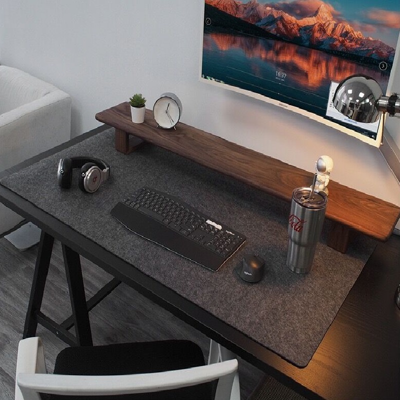 80cm X 40cm Dark Gray Large Ga - Gaming Keyboard And Mouse Pad 评论和价格