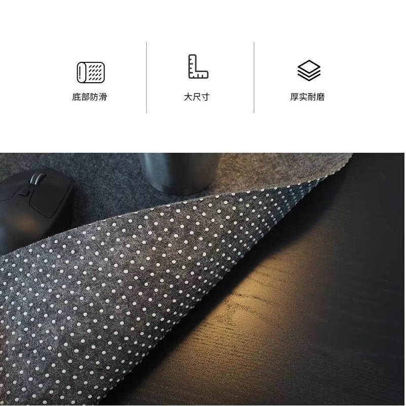 80cm X 40cm Dark Gray Large Ga - Gaming Keyboard And Mouse Pad 评论和价格
