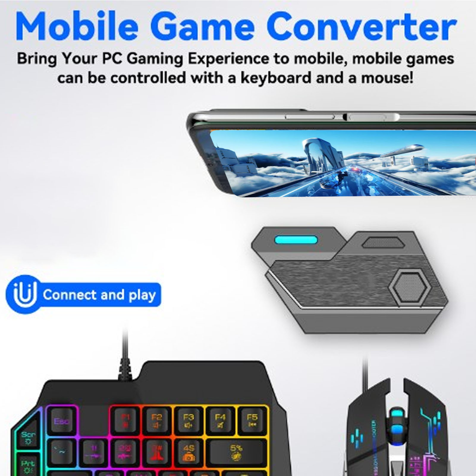 Mobile Game Combo Pack Bluetoo - Gaming Keyboard And Mouse Mobile 评论和价格