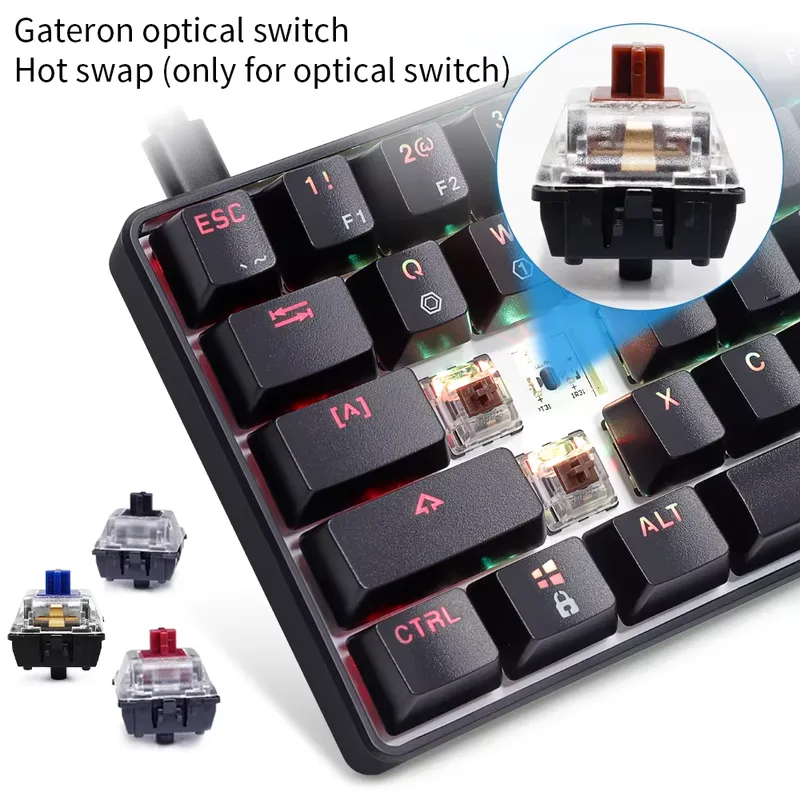 Dropshipping Skyloong Gk61 Sk6 - Gaming Keyboard Mini 评论和价格