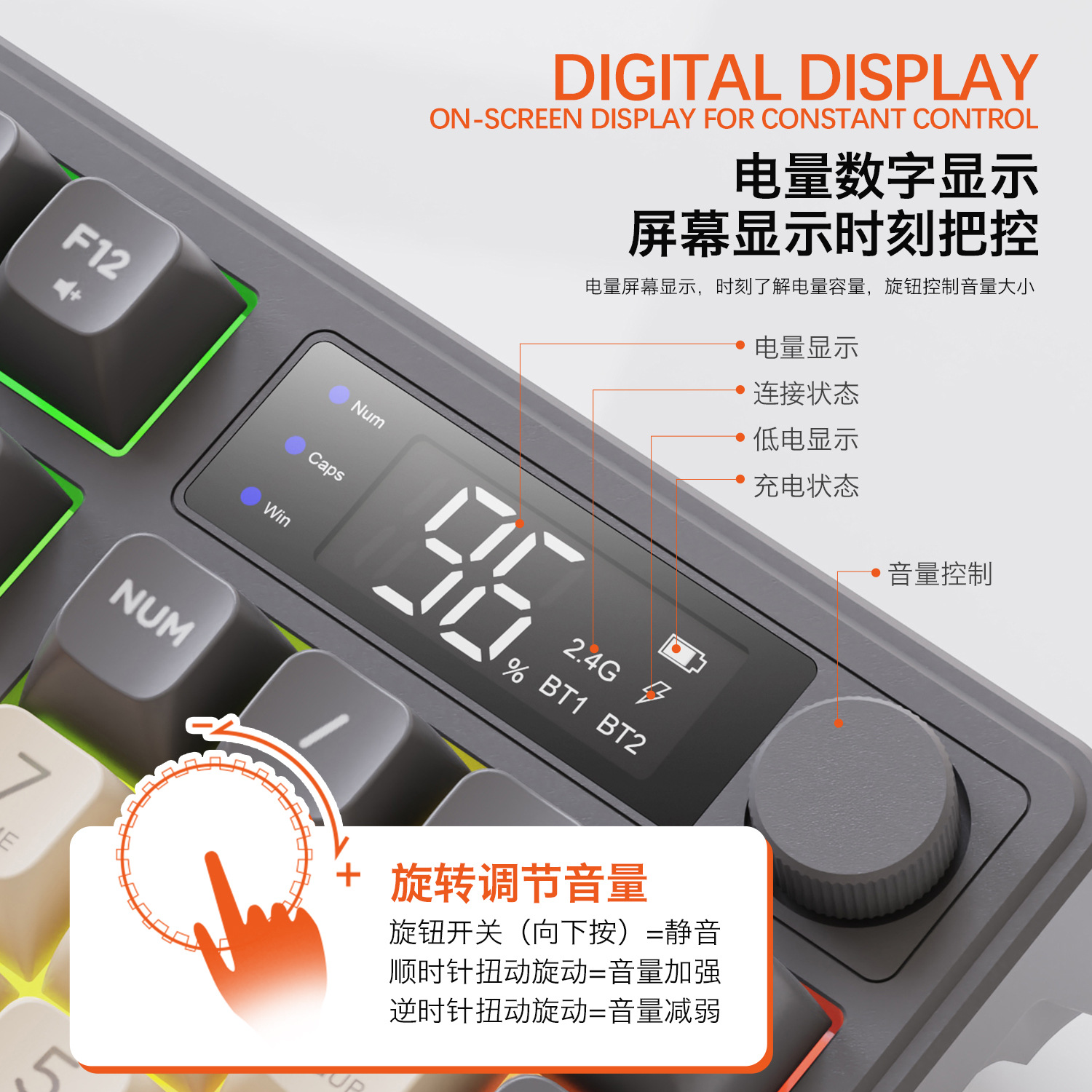 Hot Free Wolf T96 Wireless Dua - Gaming Keyboard Mouse Set 评论和价格