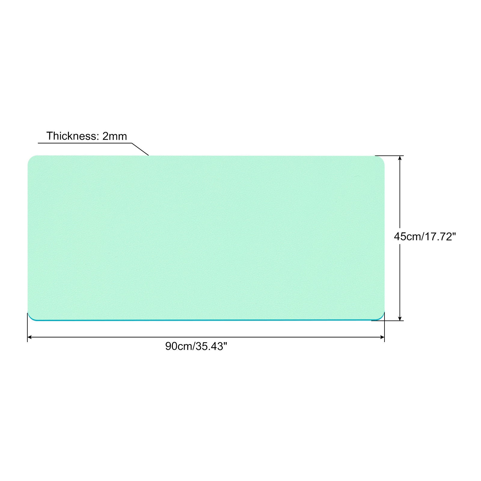 Office Desk Mat Protector PU L - Gaming Keyboard And Mouse Pad 评论和价格