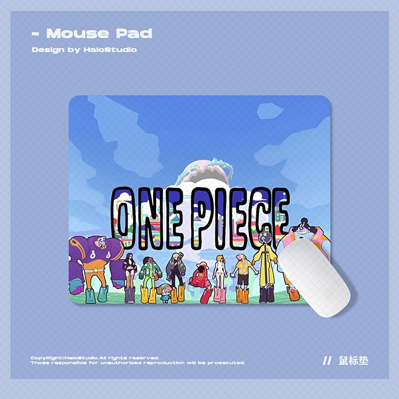 One Piece Creative Anime Carto - Gaming Keyboard And Mouse Pad 评论和价格