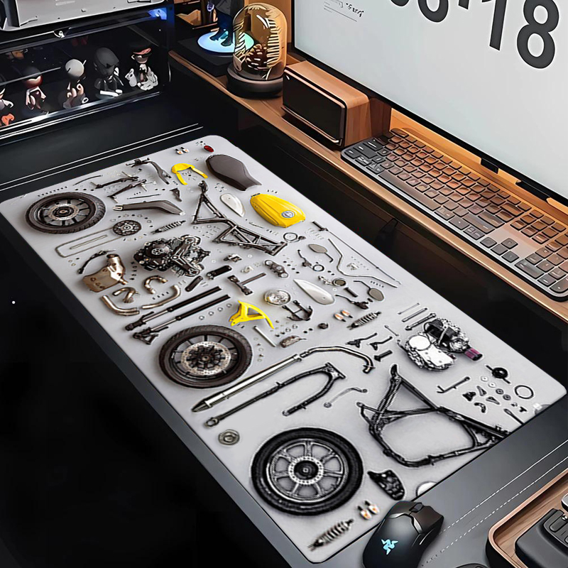 Disassembly Diagram Rubber Mou - Gaming Keyboard And Mouse Pad 评论和价格