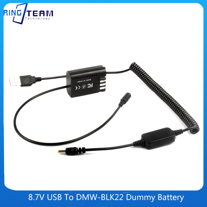 DMW-BLK22 Dummy Battery DMW-DC - Coiled Usb Cable 评论和价格
