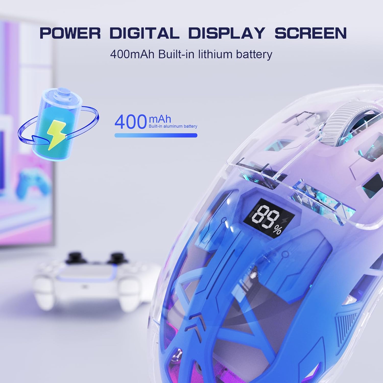 A2 Transparent Wireless Gaming - Gaming Keyboard Mouse And Headset Combo 评论和价格