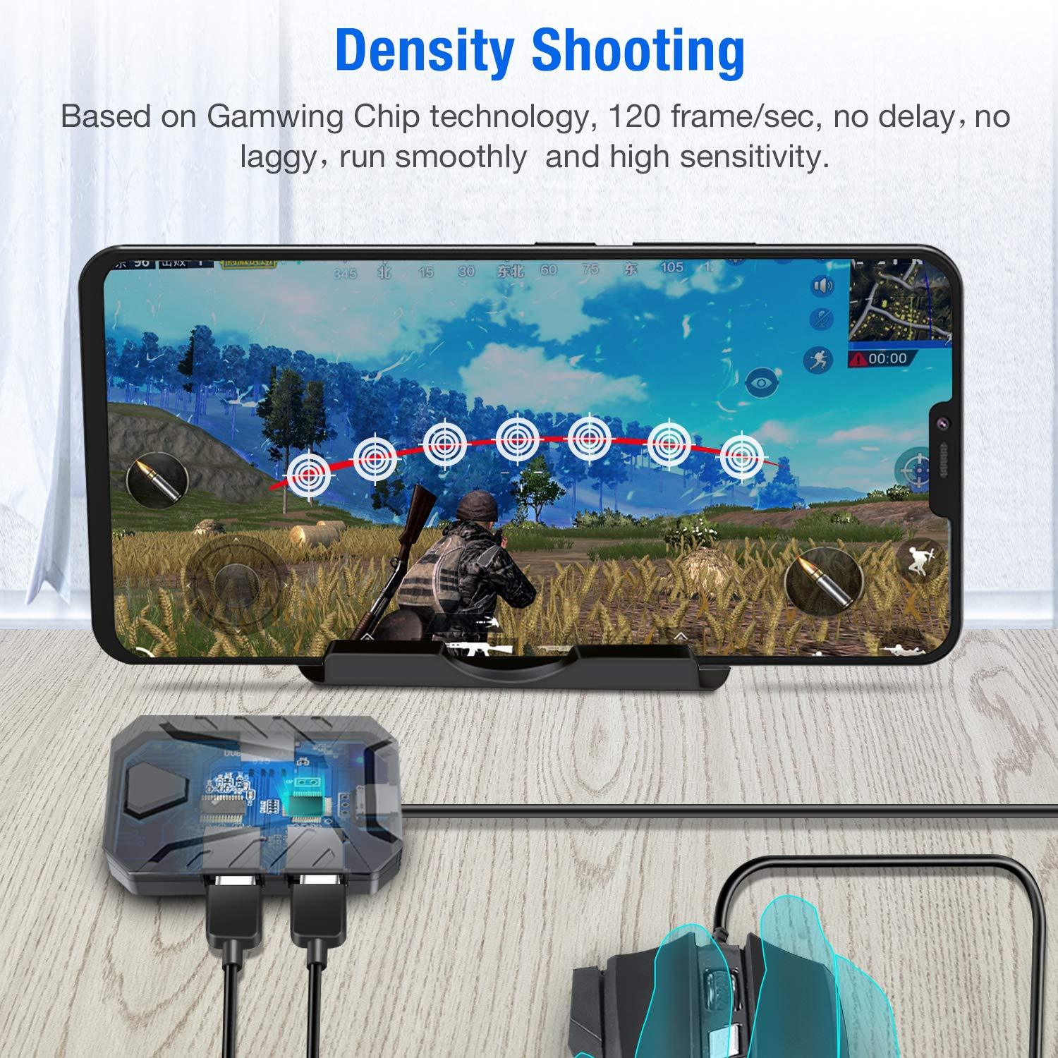 Mobile Games Converter Gaming  - Gaming Keyboard Mouse And Headset Combo 评论和价格