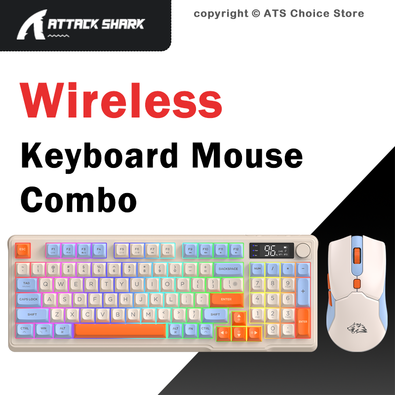 FREEWOLF T96 Wireless Keyboard - Gaming Keyboard Mouse Set 评论和价格