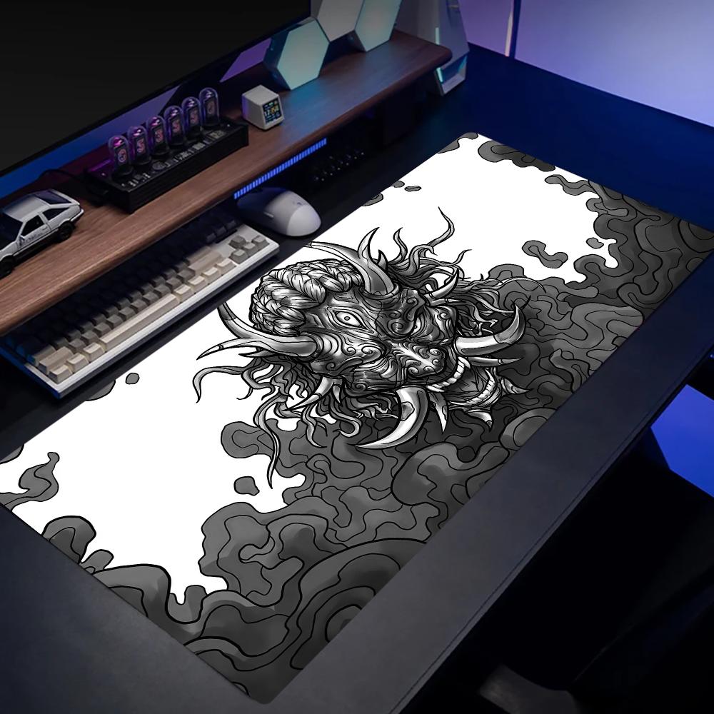 Oni Hannya Mouse Pad Large Set - Gaming Keyboard Mouse Set 评论和价格