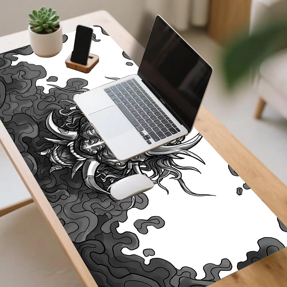 Oni Hannya Mouse Pad Large Set - Gaming Keyboard Mouse Set 评论和价格