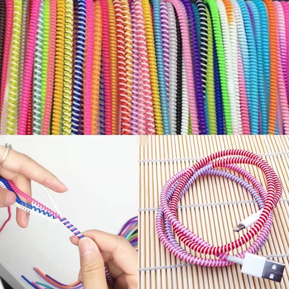 New 1.4M Laser Color TPU Soft  - Coiled Usb Cable 评论和价格
