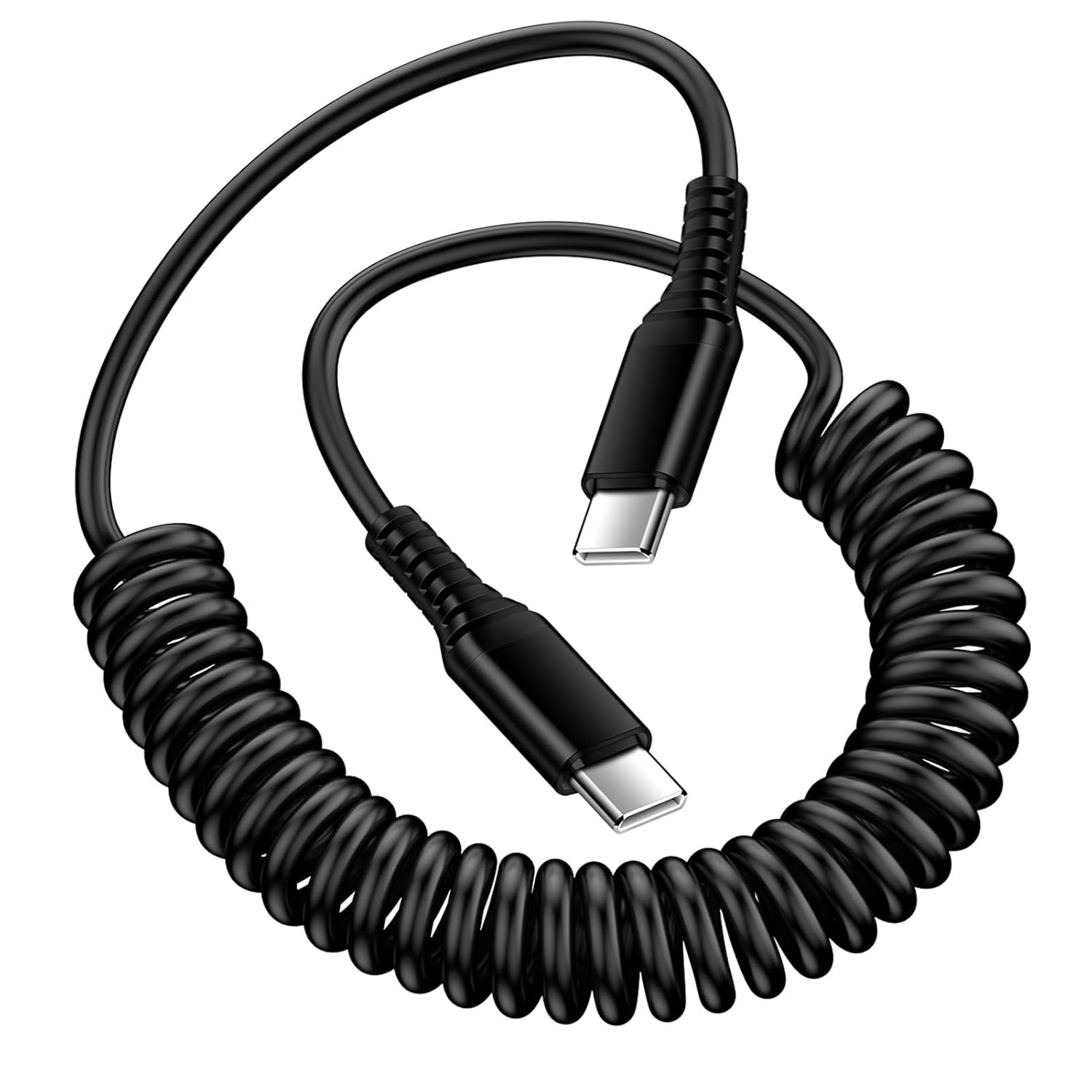 Android Auto USB C to USB C Ca - Coiled Usb Cable 评论和价格