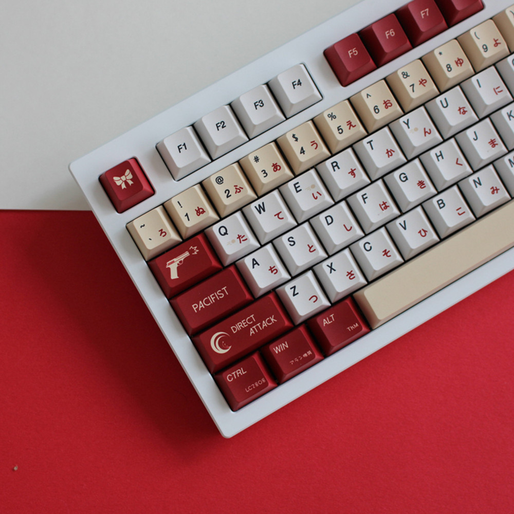 Lycoris Recoil Anime PBT Keyca - Gaming Keyboard Ergonomic 评论和价格